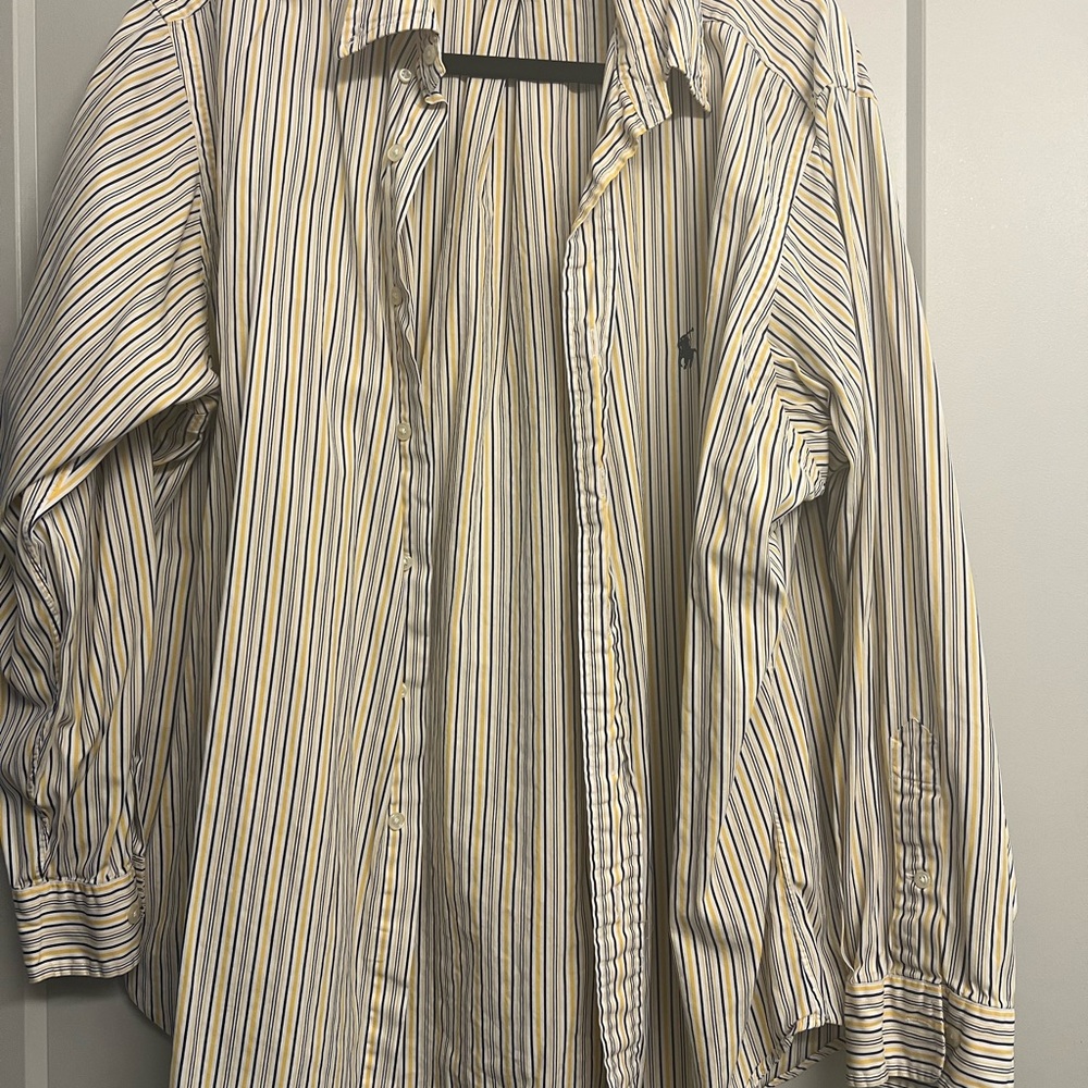 Ralph Lauren Multicolor Striped Button Down Shirt